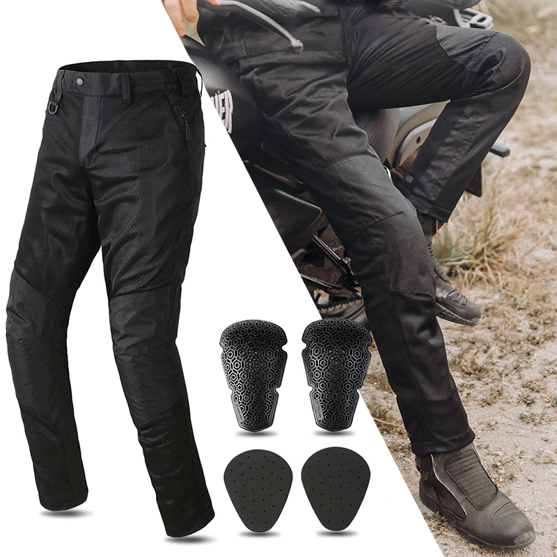 Summer Clothing Motorcycle - Sommer Mesh Motorrad Hosen Männer Off-road