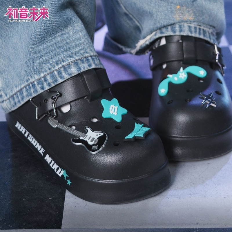 Japan Summer Festival Clothing - Hatsune Miku Rock Future Sandalen Sommer