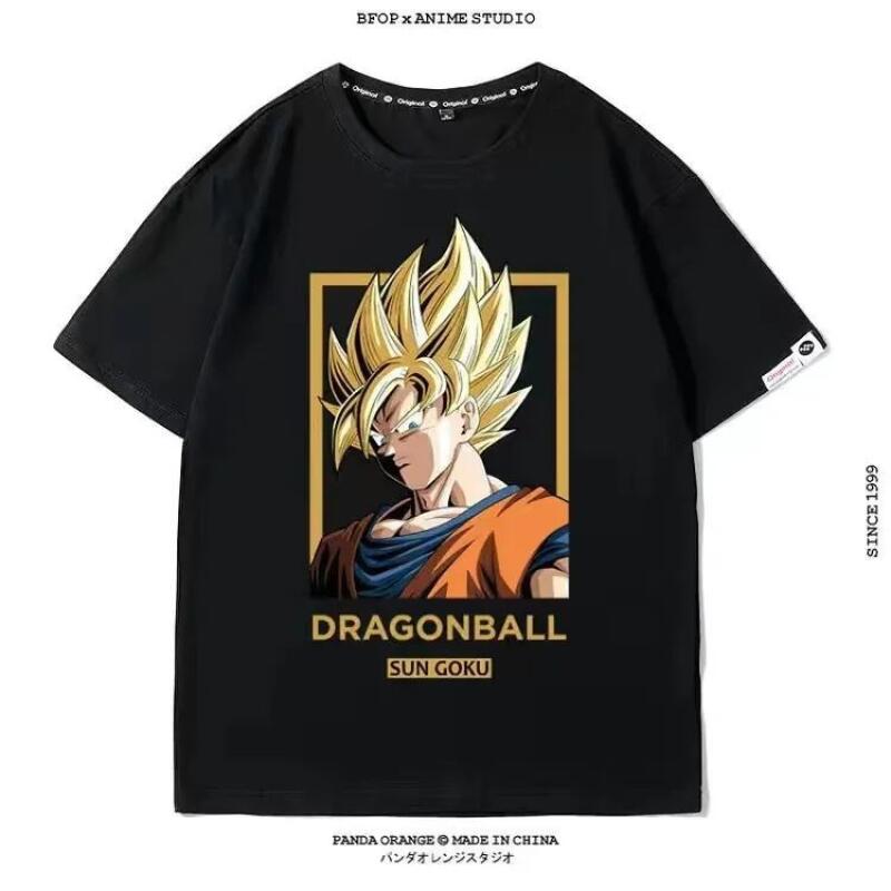 Japan Summer Festival Clothing - Dragon Ball Son Goku Baumwoll-T-Shirt mit