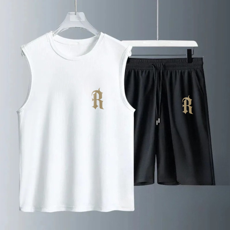 Summer Clothing Beach - Herren-Tanktop-Sets 2026 Sommer Schnelltrocknende Strandkleidung Set