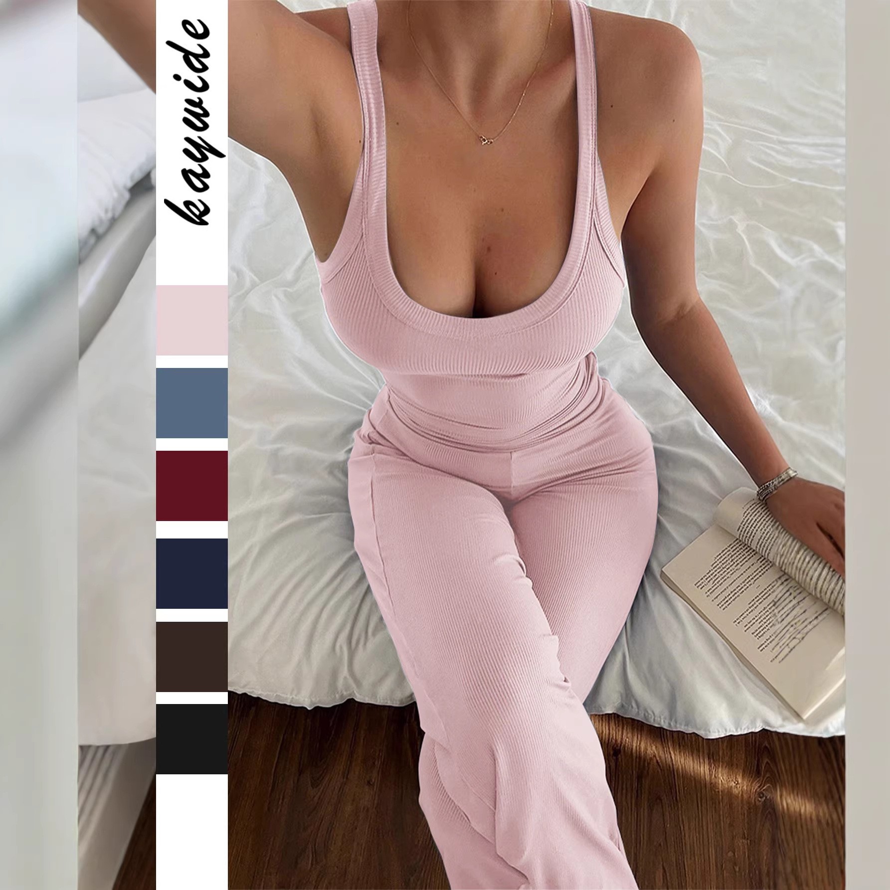 Summer Clothing Sets - Frühling Sommer Damenbekleidung Sportliches ärmelloses Tanktop