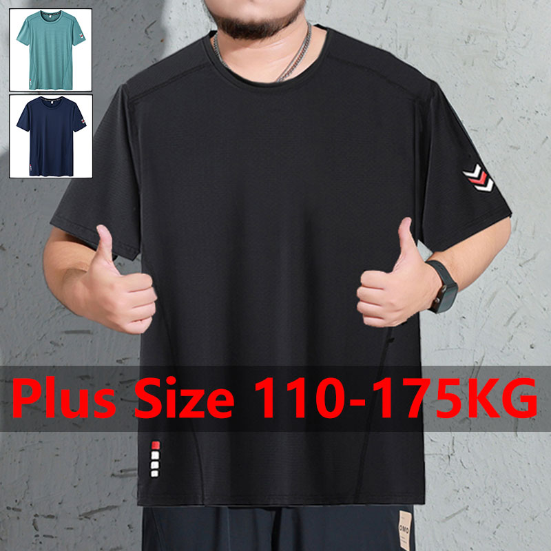Summer Clothing Plus Size - Herren-T-Shirt in Übergröße, 5XL, 6XL, 7XL,