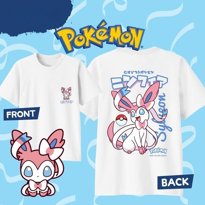 Summer Clothing Men 2025 - 2025 sommer Pokémon Anime SYLVEON 100