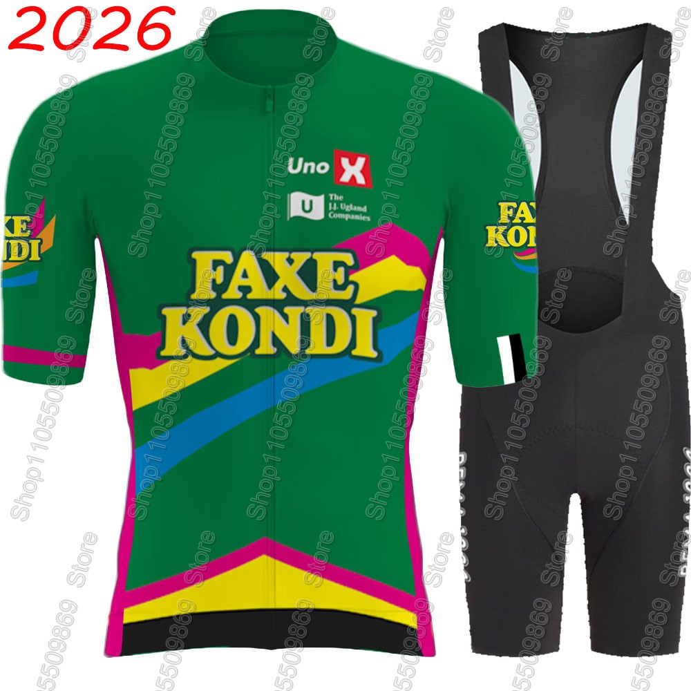 Summer Clothing Sale Men - UNO X 2026 Pro Team Radsport-Trikot-Set