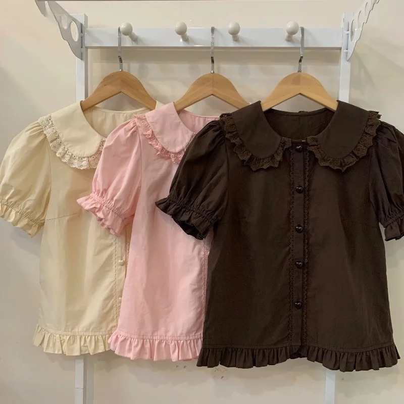 Summer Clothing Kids - Sommer Japanische Kawaii Lolita Shirts Frauen