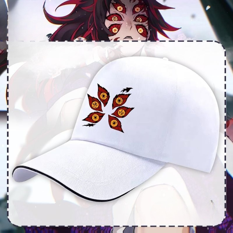 Japan Summer Festival Clothing - Demon Slayer Anime Baseballkappe mit schwarzem
