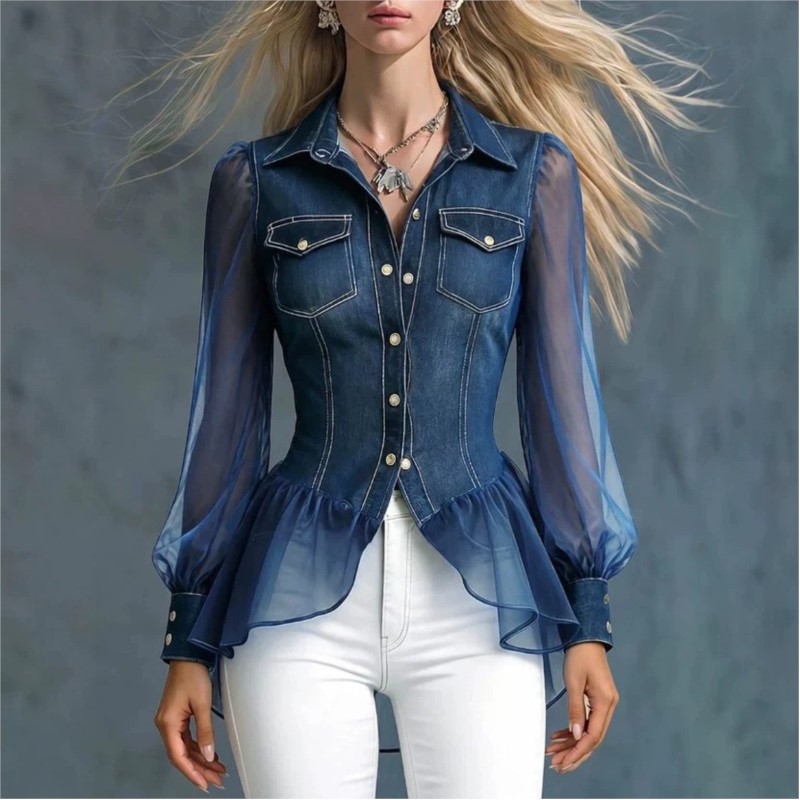 Summer Clothing Kids - Neue Damenblusen für Frühling und Herbst,