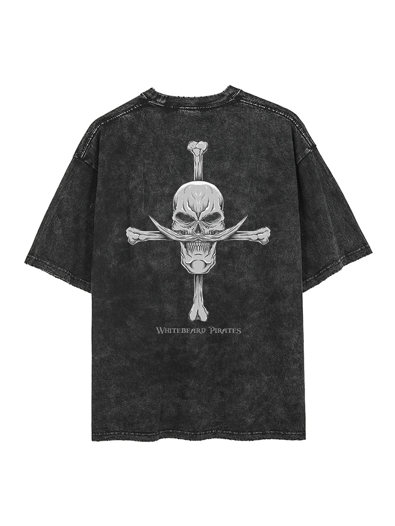 Summer Edit Clothing - One Piece Vintage Whitebeard Pirates Grafik