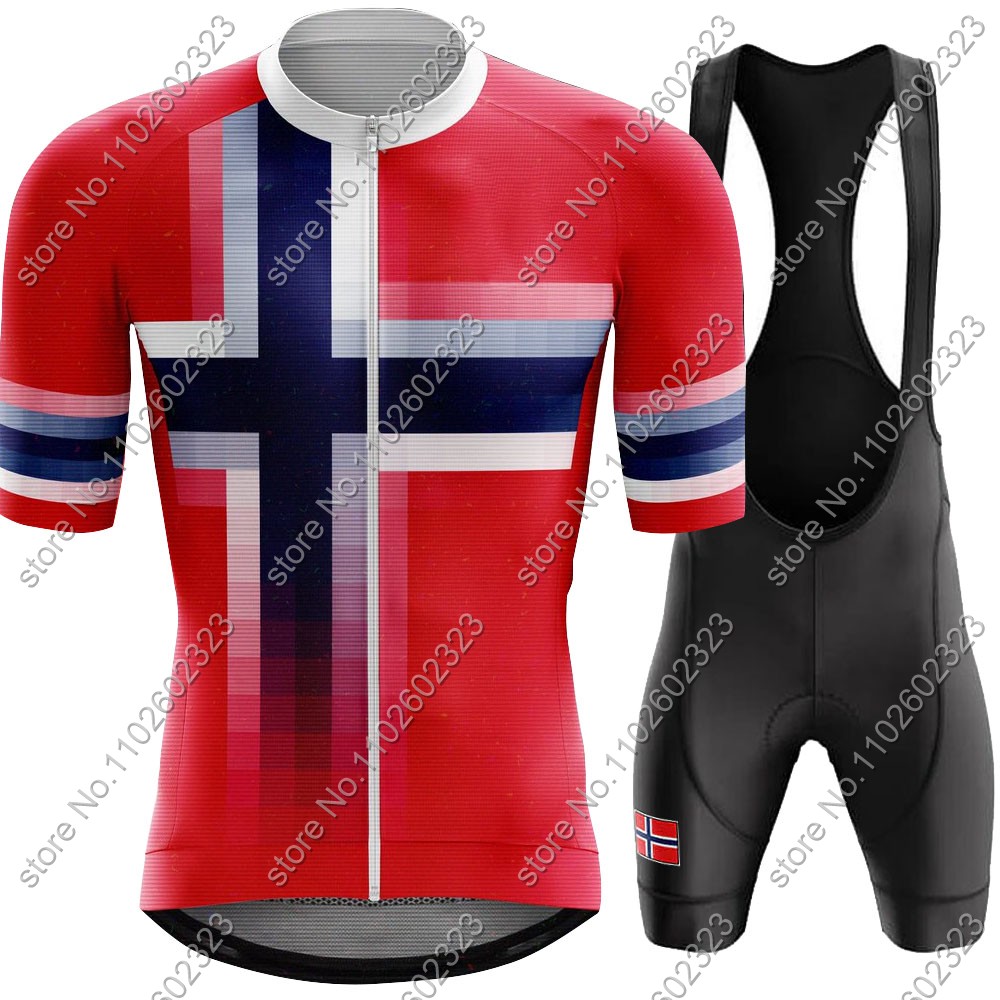 Summer Clothing Men Sale - 2024 Norwegen Rad trikot Nationalmannschaft Set