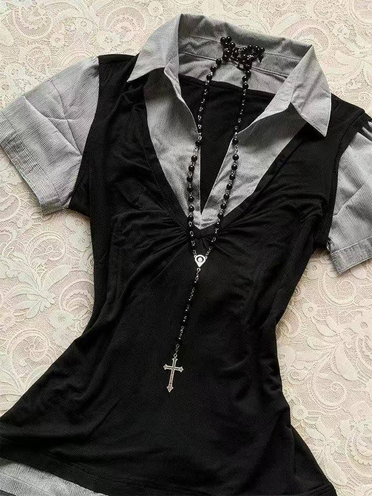 Fairy Grunge Ästhetische T-Shi – Summer Clothing Aesthetic Bewertung und Preis