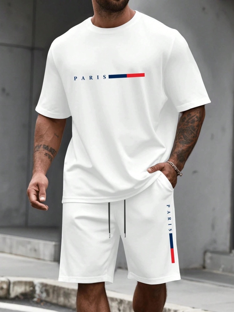 Herren-Trainingsanzug 2-teilig – Summer Clothing Plus Size Bewertung und Preis