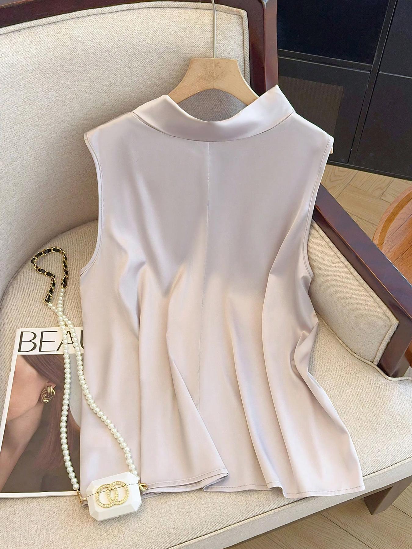 【Plus Size】 Einfarbiges Oberte – Summer Clothing Plus Size Bewertung und Preis