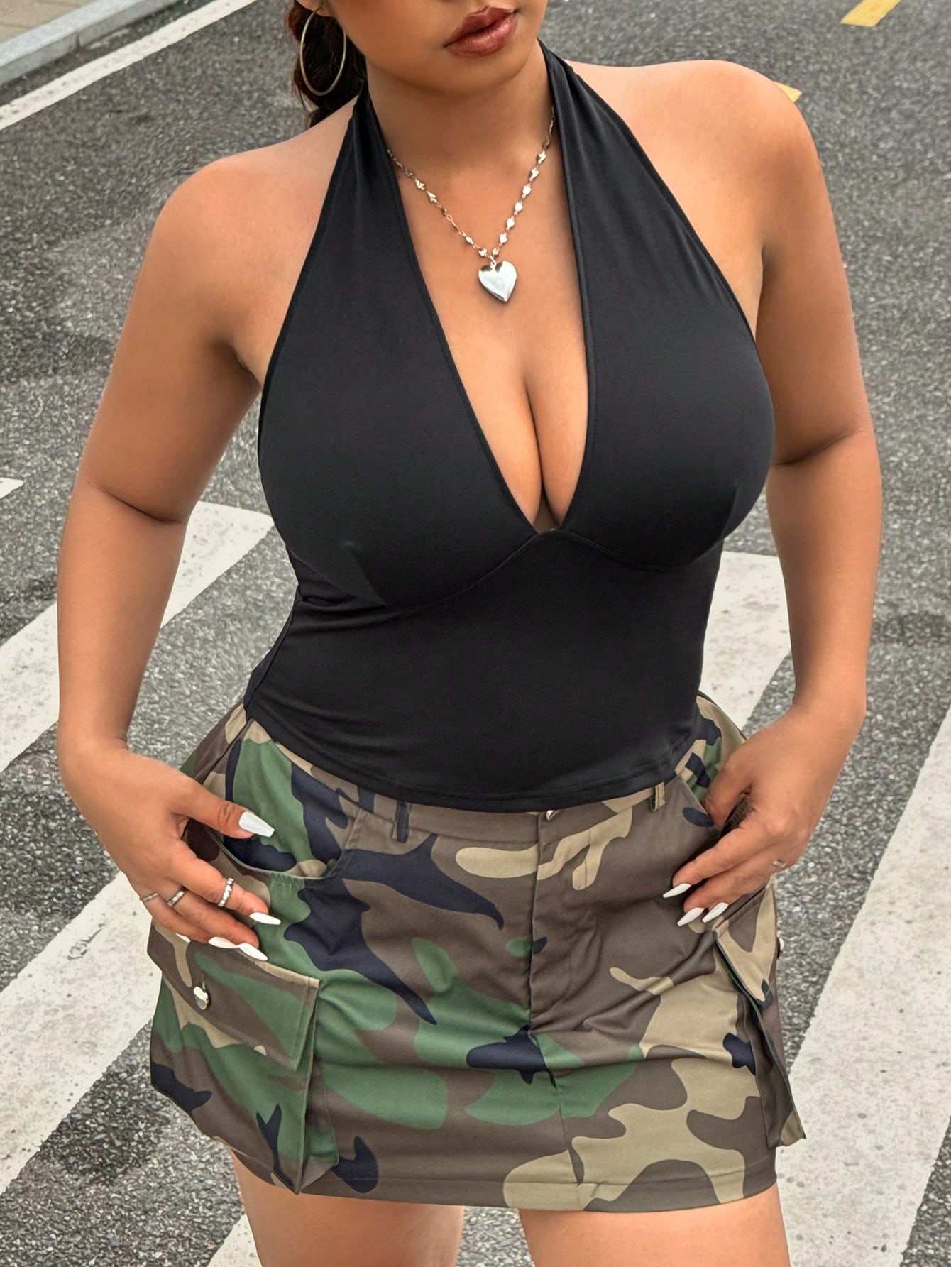 Neue Mode Einfarbiges Plus-Siz – Summer Clothing Plus Size Bewertung und Preis