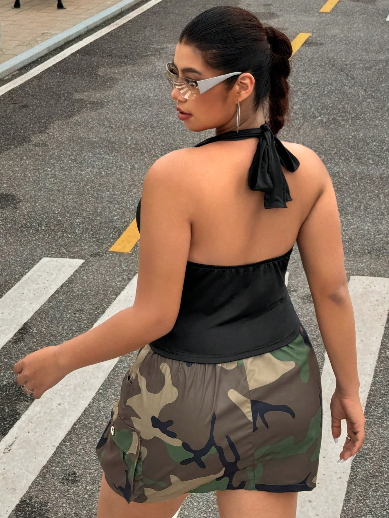 Neue Mode Einfarbiges Plus-Siz – Summer Clothing Plus Size Bewertung und Preis