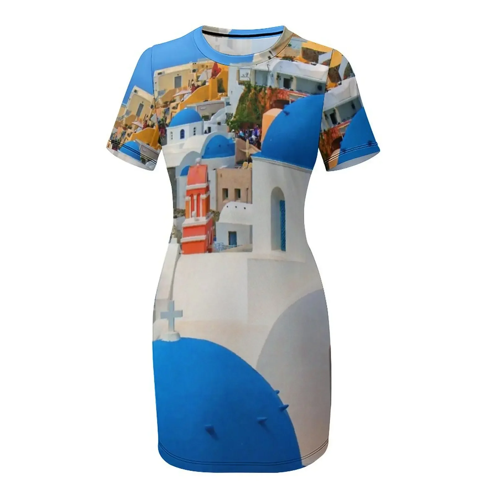 Santorini Griechenland Farbige – Summer Clothing For Greece Bewertung und Preis