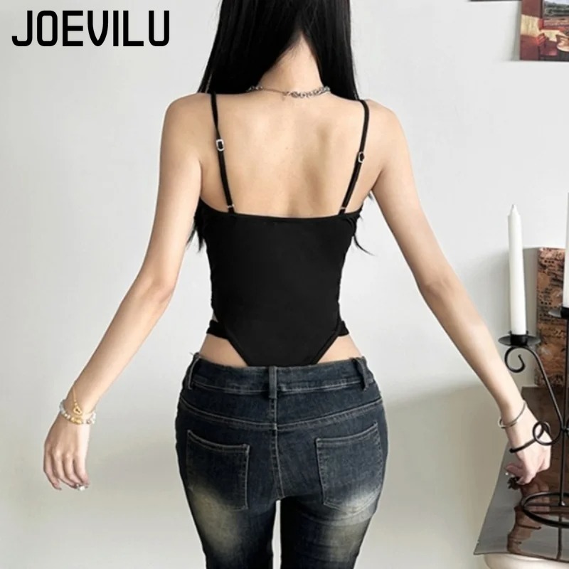 Y2K Schwarz Bodysuit Frauen Au – Summer Clothing Aesthetic Bewertung und Preis