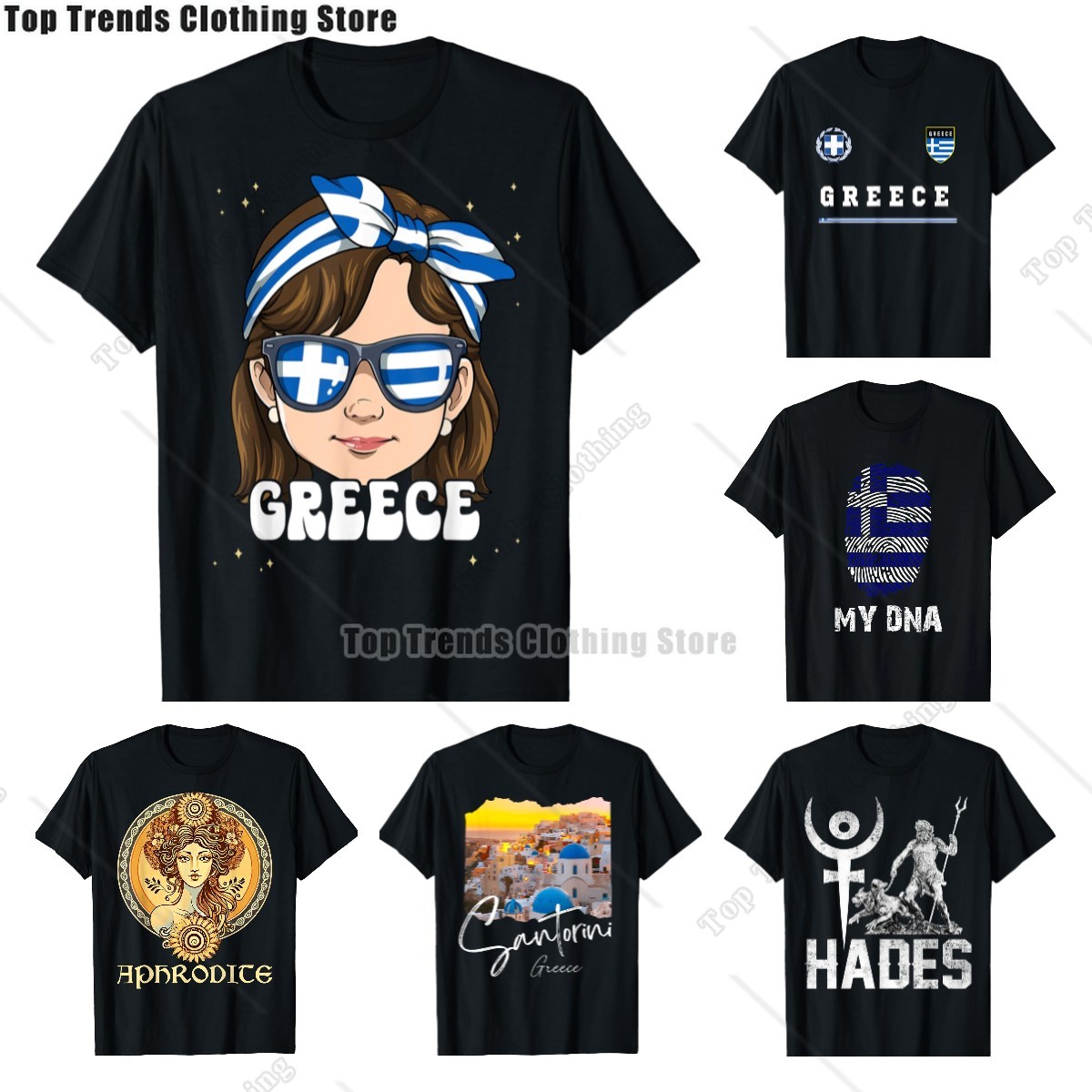 Vintage Griechenland Flagge Er – Summer Clothing For Greece Bewertung und Preis