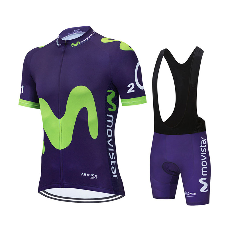 Neue Sommer Movistar Team Radf – Summer Clothing Men Sale Bewertung und Preis