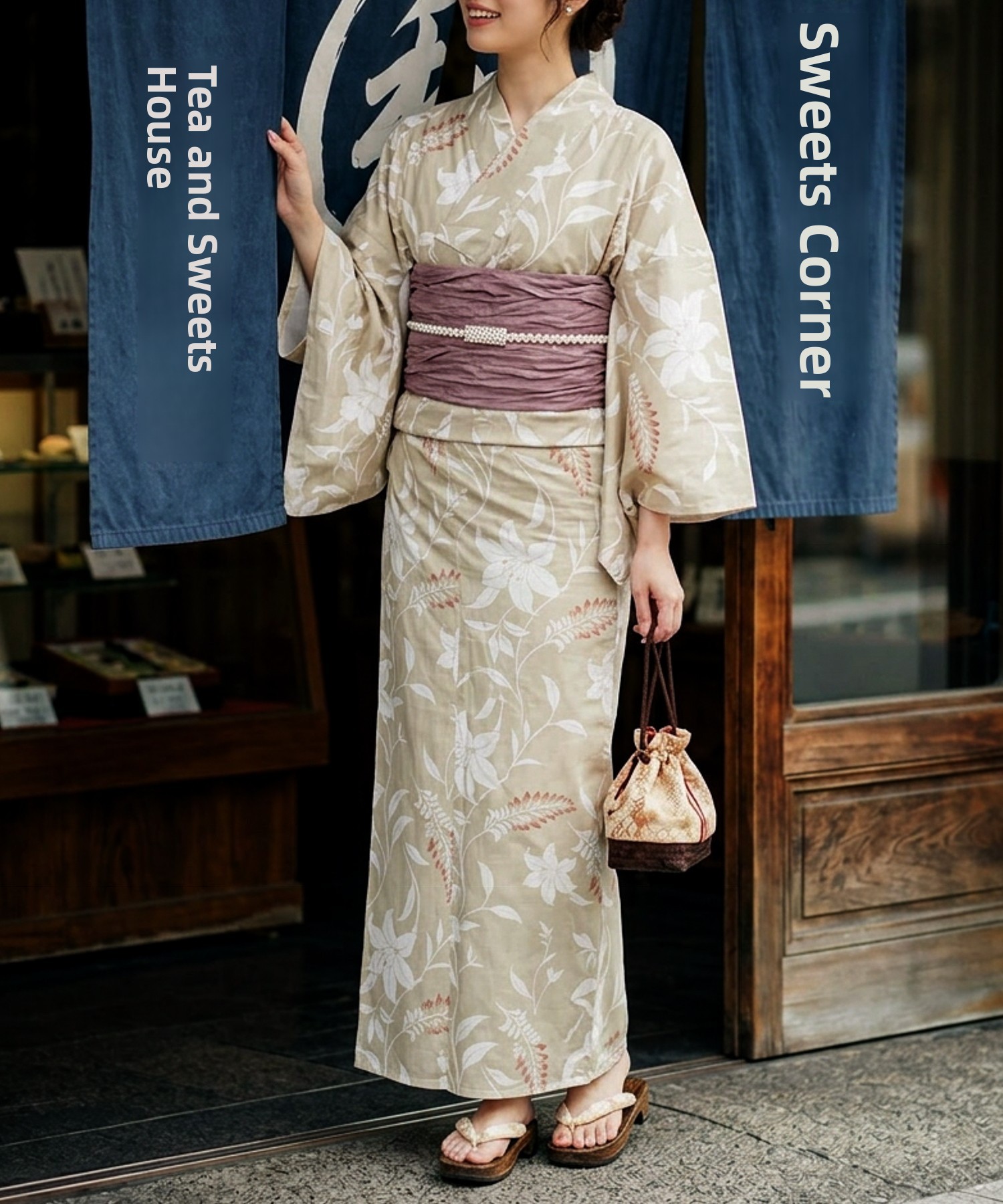 Traditioneller Yukata Kimono a – Summer Clothing Girls Bewertung und Preis