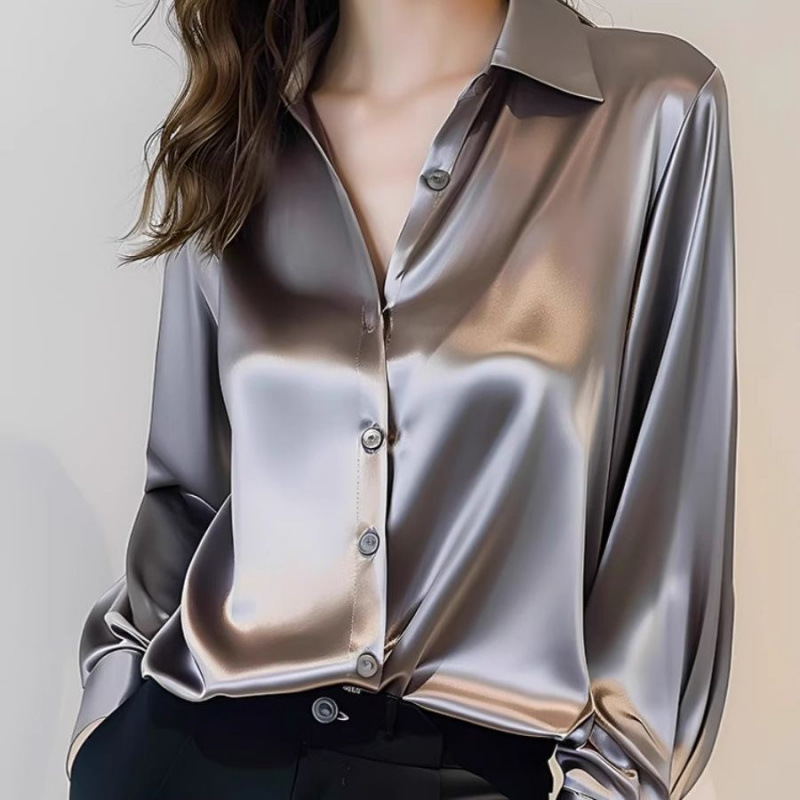 2025 sommer frauen Satin Shirt – Summer Clothing Men 2025 Bewertung und Preis