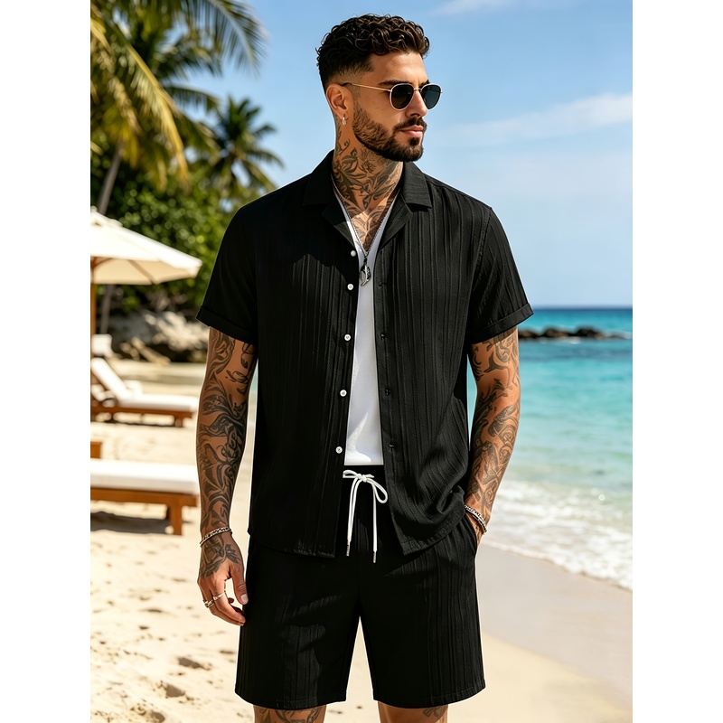 2-teiliges Sommer-Freizeitanzu – Summer Clothing Beach Bewertung und Preis