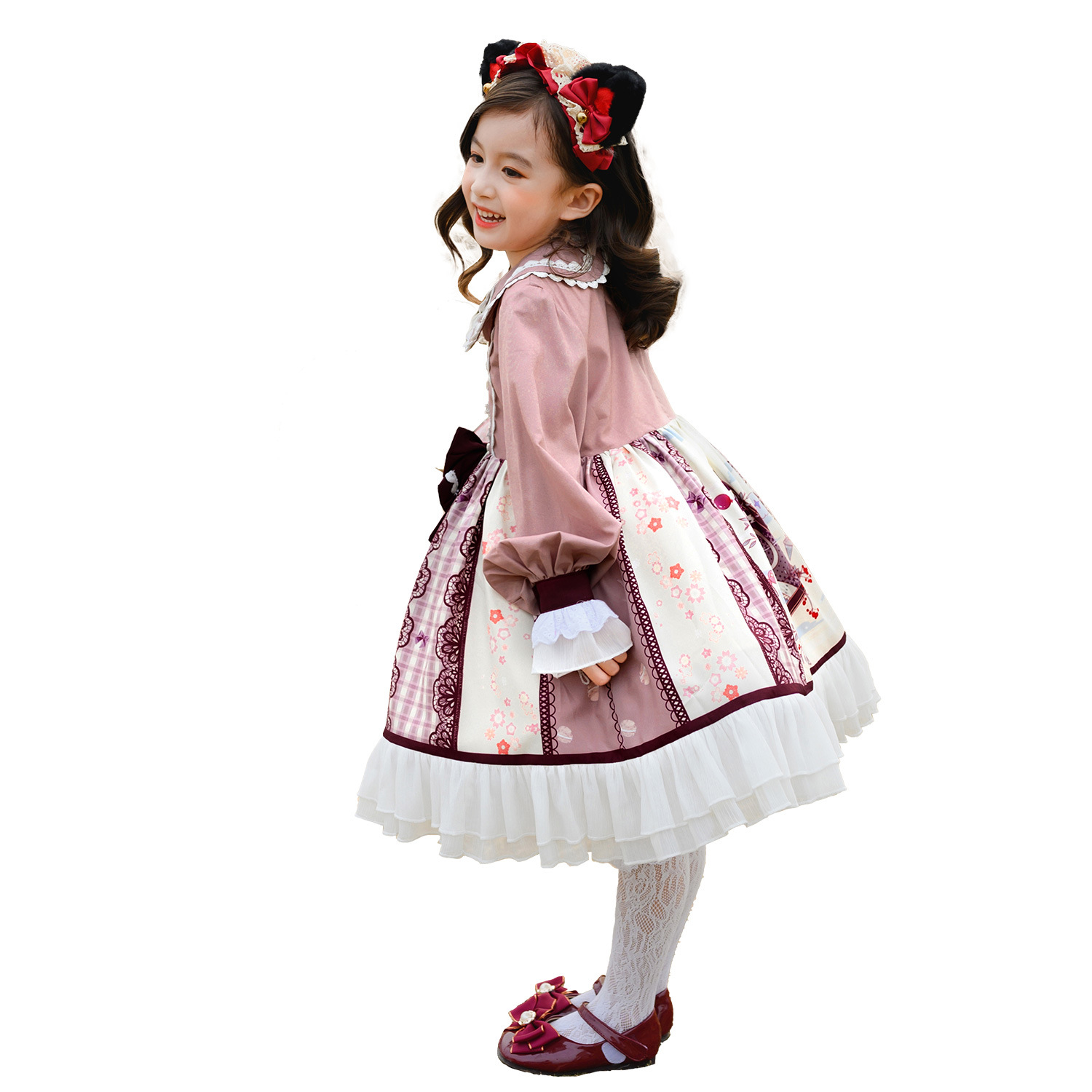 Kinder-Lolita-Kleidung Langärm – Summer Clothing Girls Bewertung und Preis