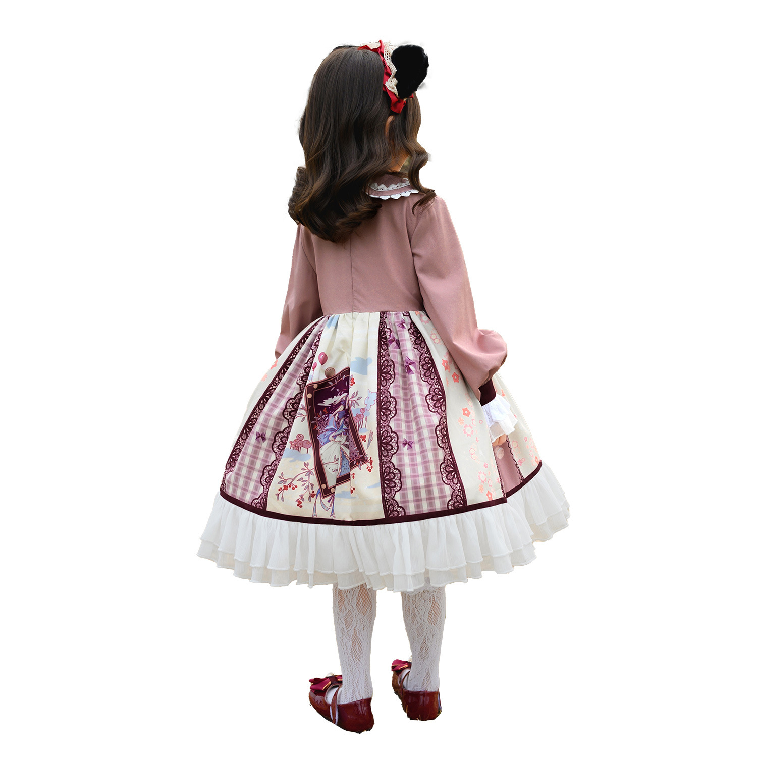 Kinder-Lolita-Kleidung Langärm – Summer Clothing Girls Bewertung und Preis