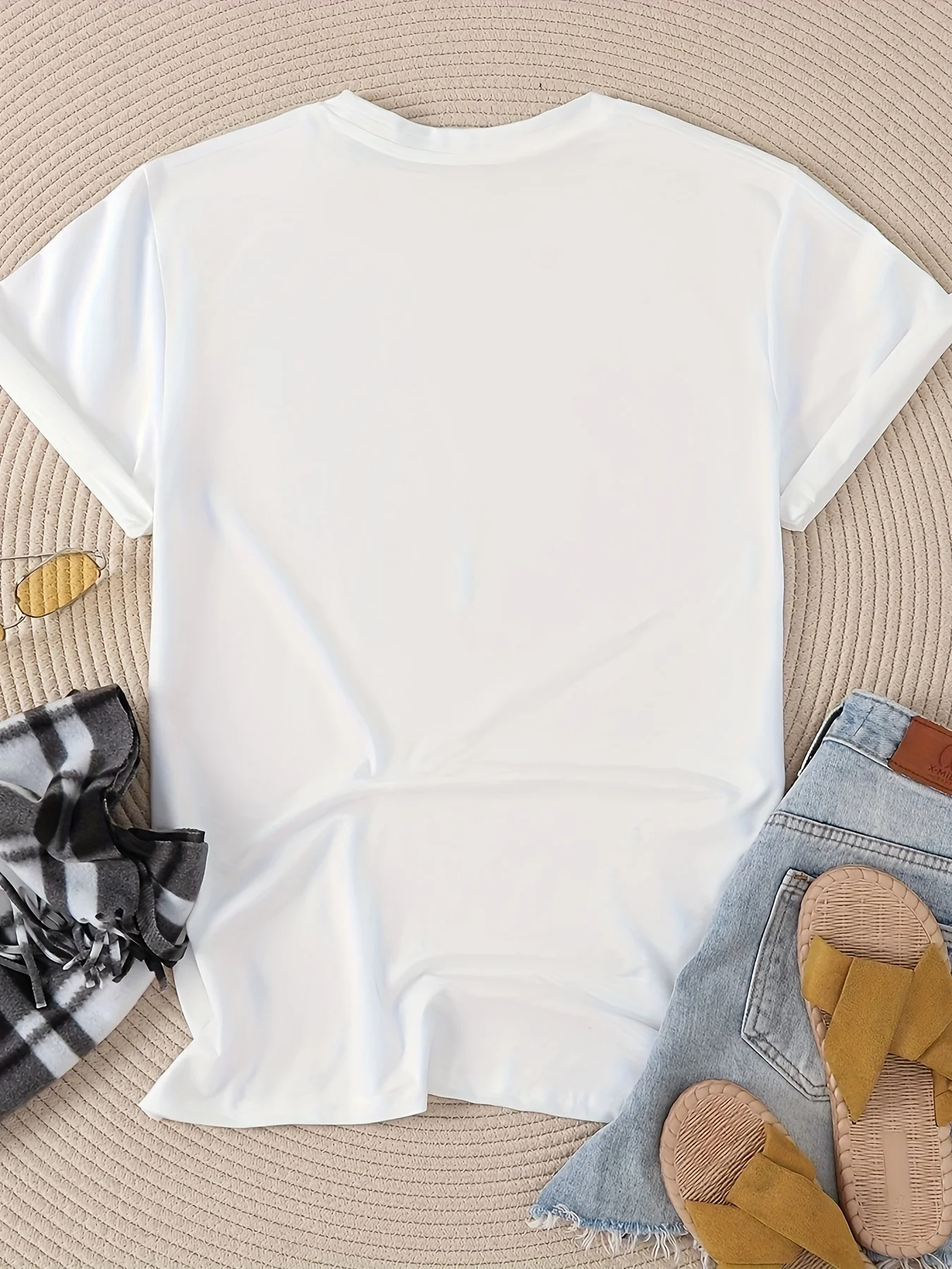 T-Shirt mit Zitronen-Print, ku – Summer Clothing Aesthetic Bewertung und Preis