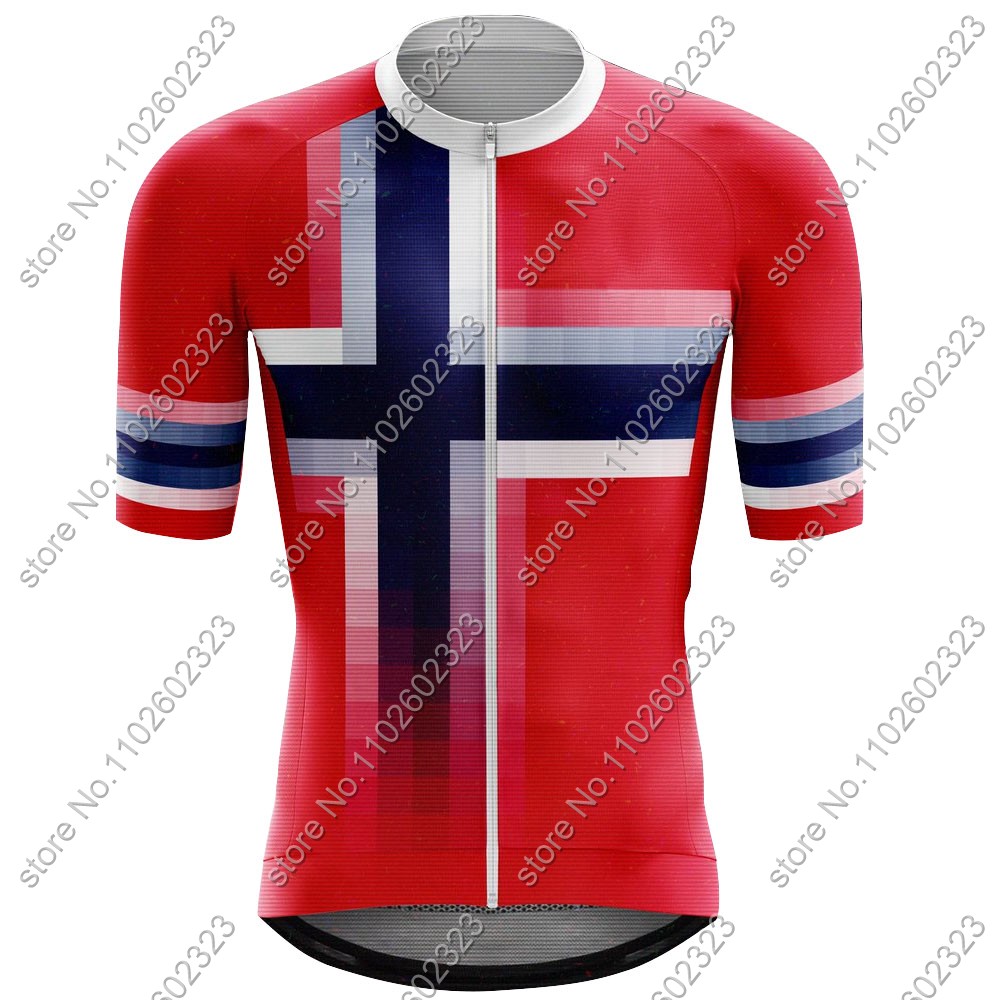 2024 Norwegen Rad trikot Natio – Summer Clothing Men Sale Bewertung und Preis
