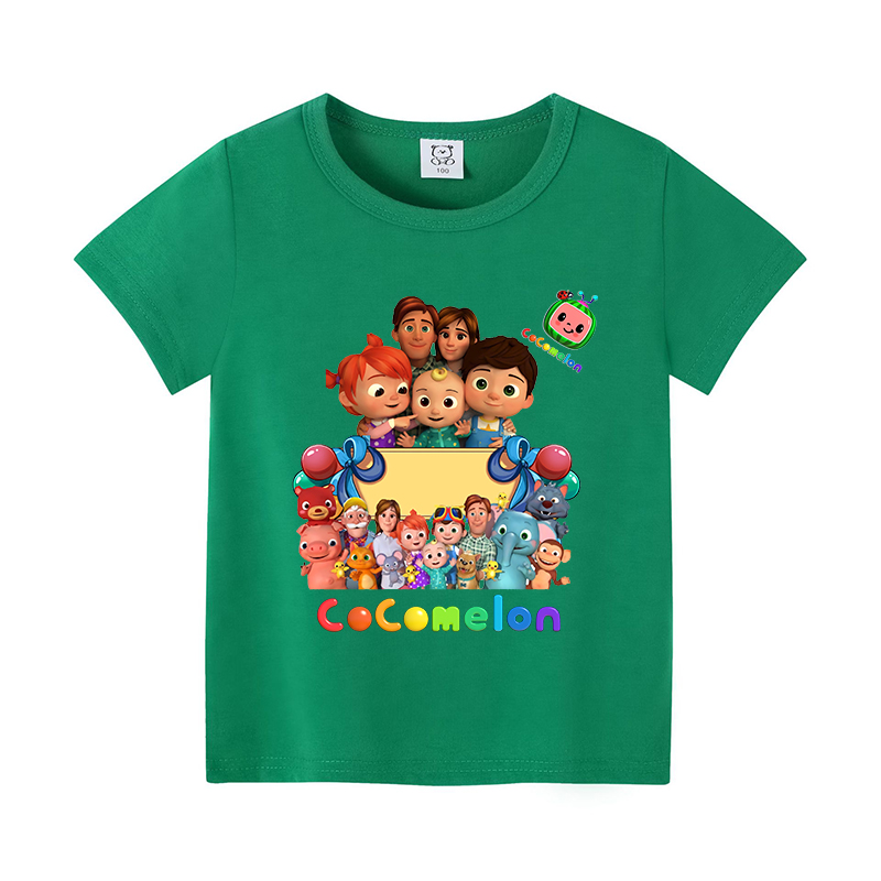 Cocomelons Baby T-Shirts Anime – Summer Clothing Girls Bewertung und Preis